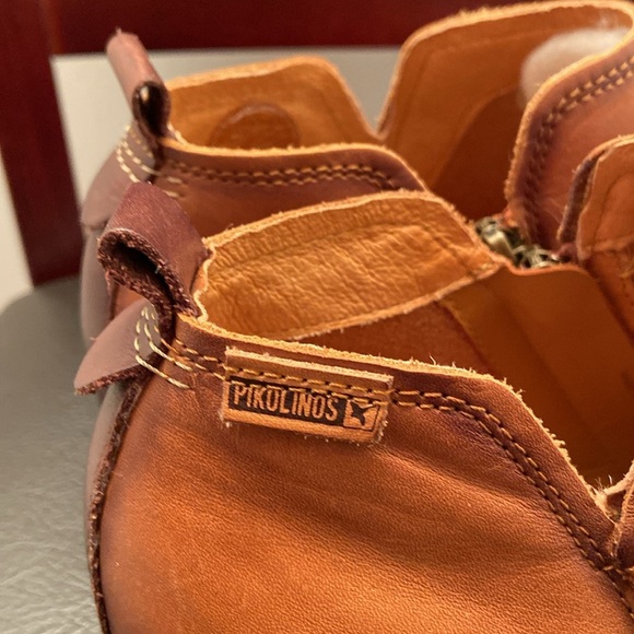 Pikolinos Brown Leather Boots Size 8 - Picture 4 of 5